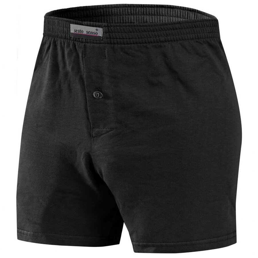 Sesto Senso BM01 Panther Boxer Shorts - Black