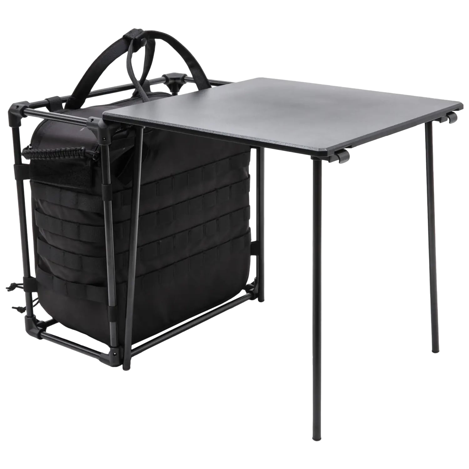 Wosport Travel Table with Carry Bag - Black