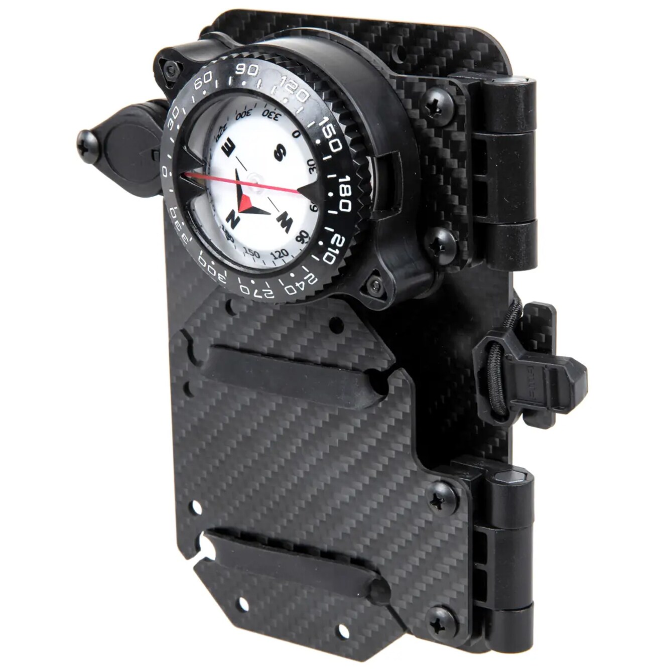 FMA TB1451-B Phone Holder with compass - Black