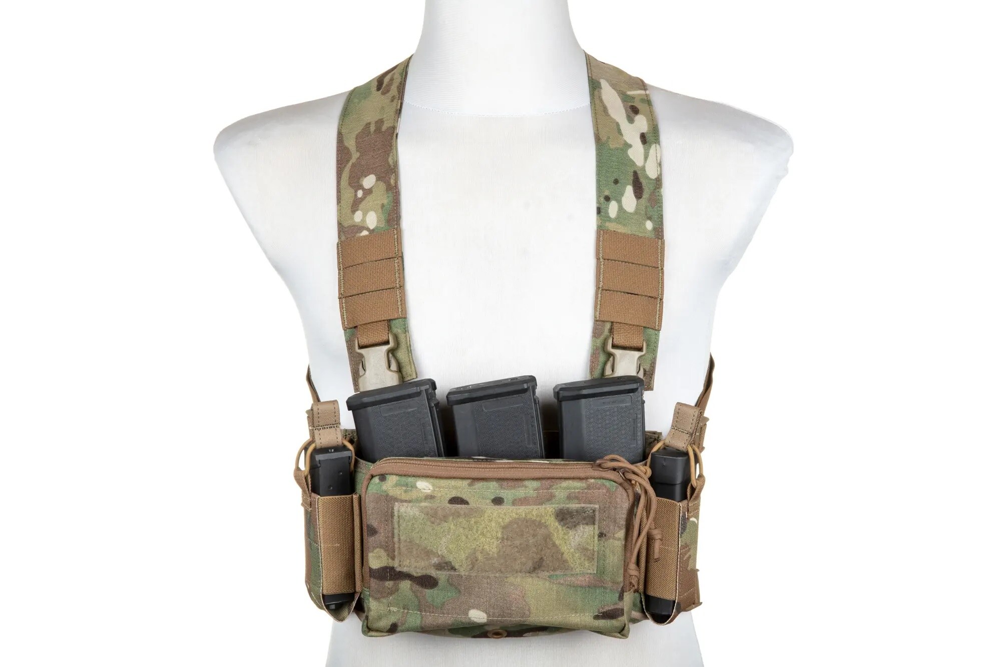 Pew Tactical Chest Rig CR03 Vest - MultiCam