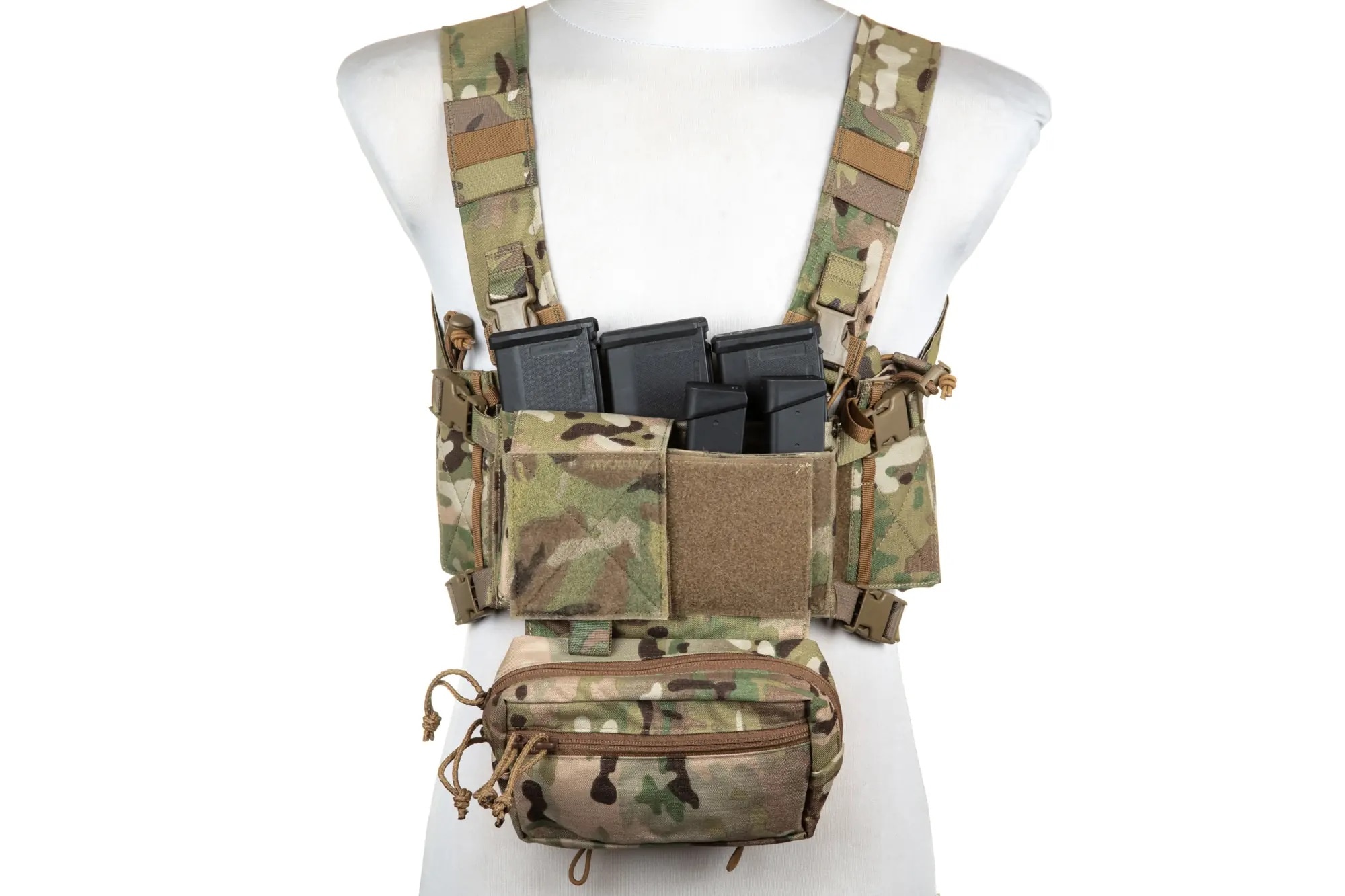 PEW Tactical Chest Rig MK4 CR01 Tactical Vest - MultiCam