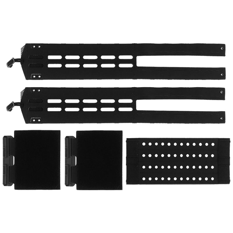 Wosport Lightweight Gridle QD Cummerbund Belts - Black