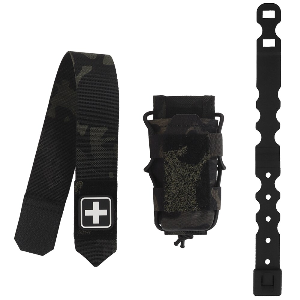 Wosport BP-137 Tactical Tourniquet Pouch - MultiCam Black