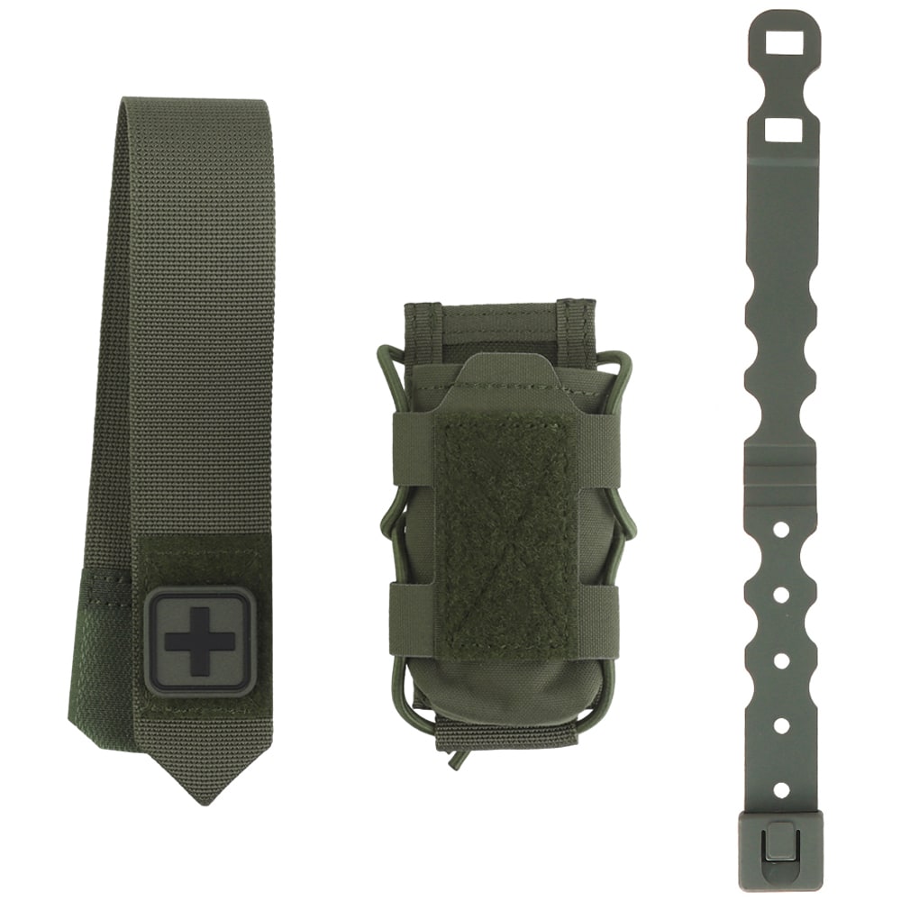 Wosport Pouch for BP-137 tactical stasis - Ranger Green