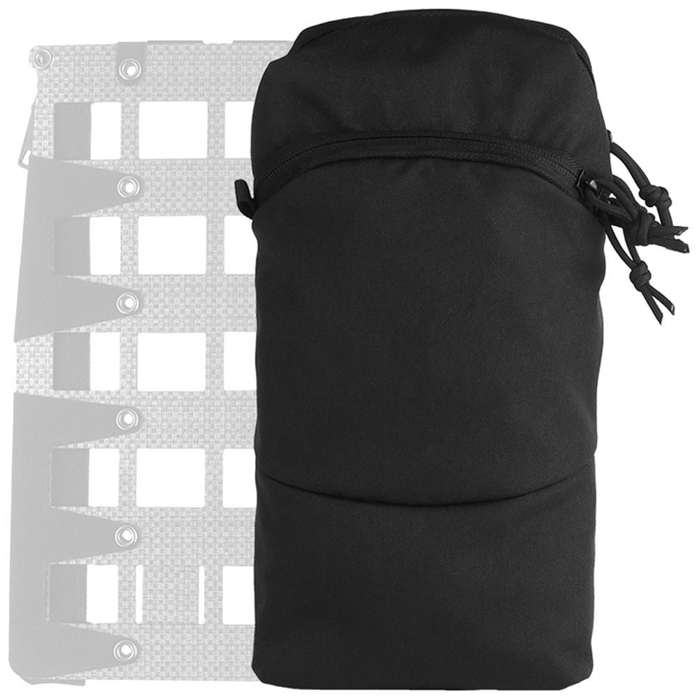 Wosport Cargo 3 x 6 Laser Cut Universal Pocket - Black