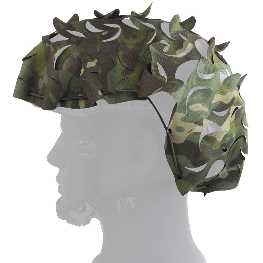 Wosport Laser Cut Cover Universal Helmet Masking - MultiCam