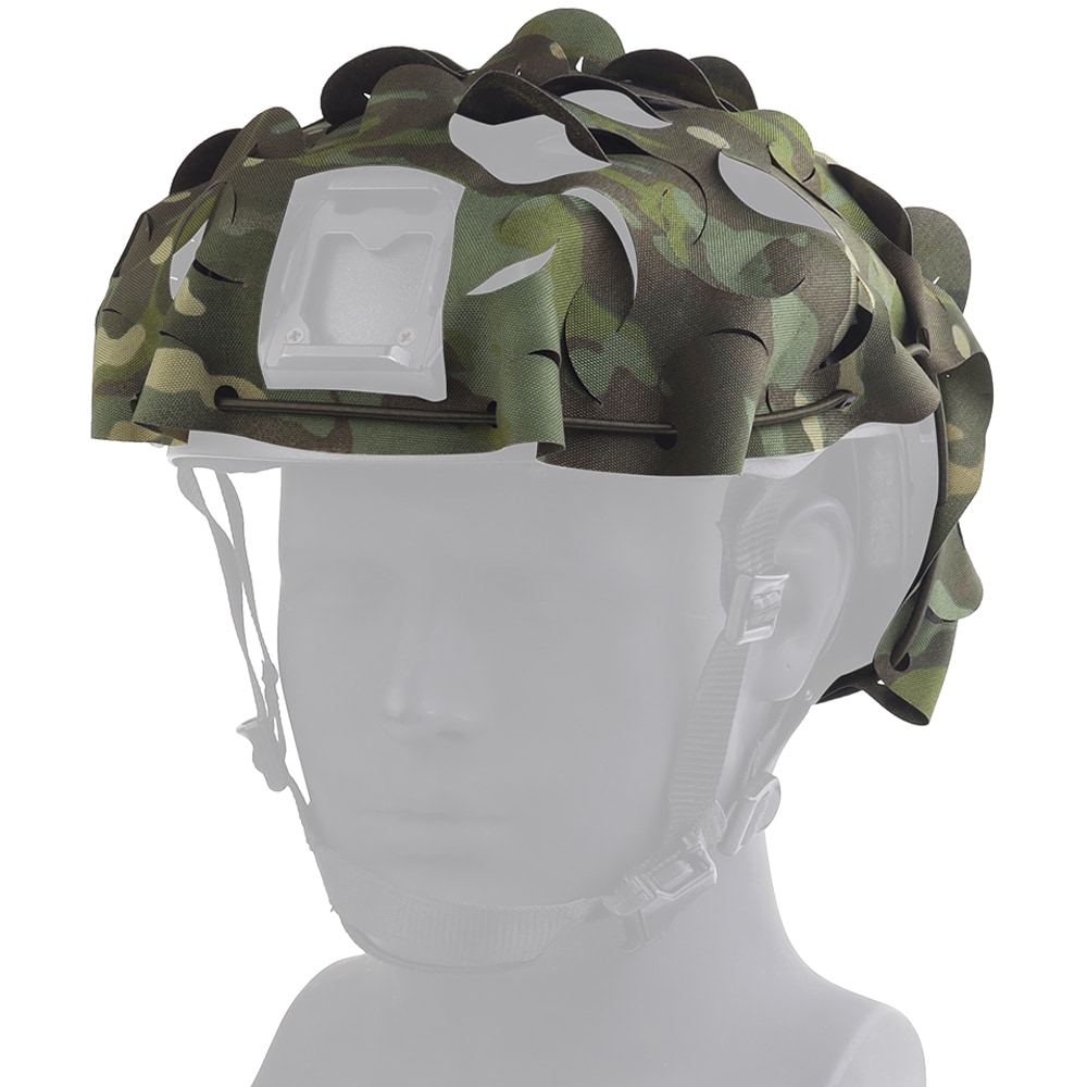 Wosport Laser Cut Universal Helmet Masking - MultiCam Tropic