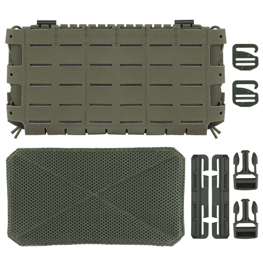 Wosport Buckle Up Laser-Cut VE-77-ACC-03 Front Panel - Ranger Green