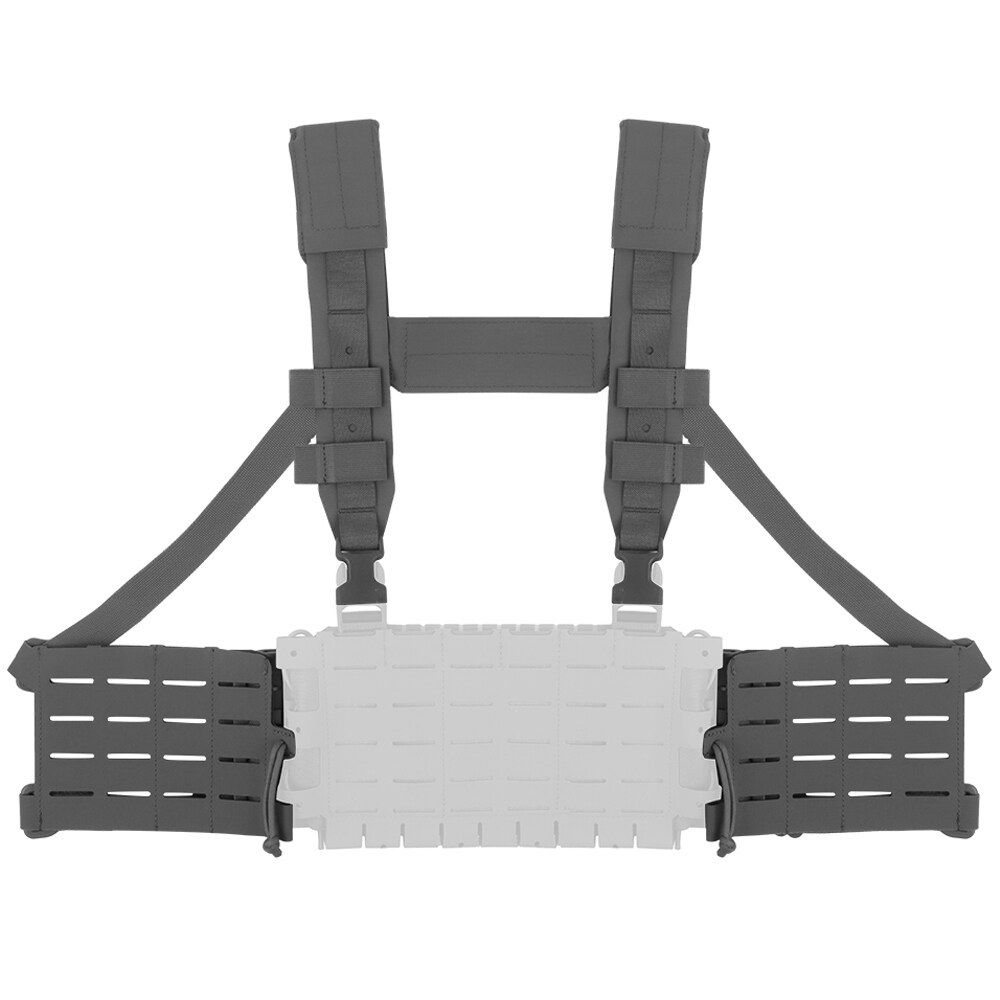 Wosport Arc Chest Rig Tactical Harness - Wolf Grey