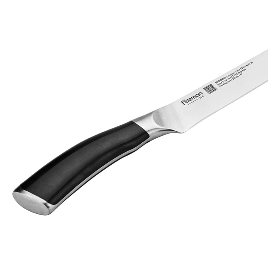 Fissman Krönung Carving 20 cm Kitchen Knife - Black