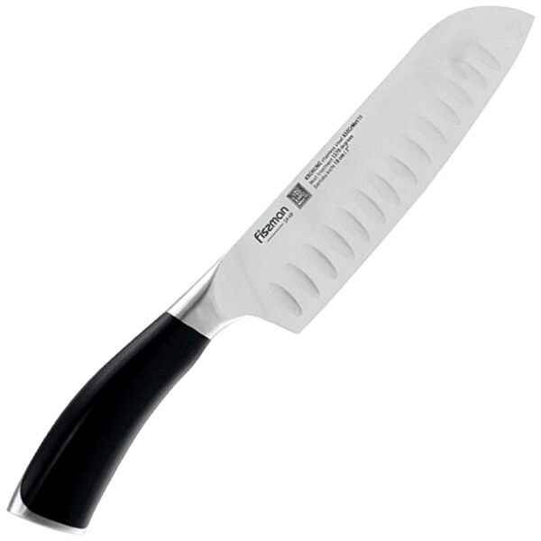 Fissman Krönung Kulle Santoku knife 18 cm Black