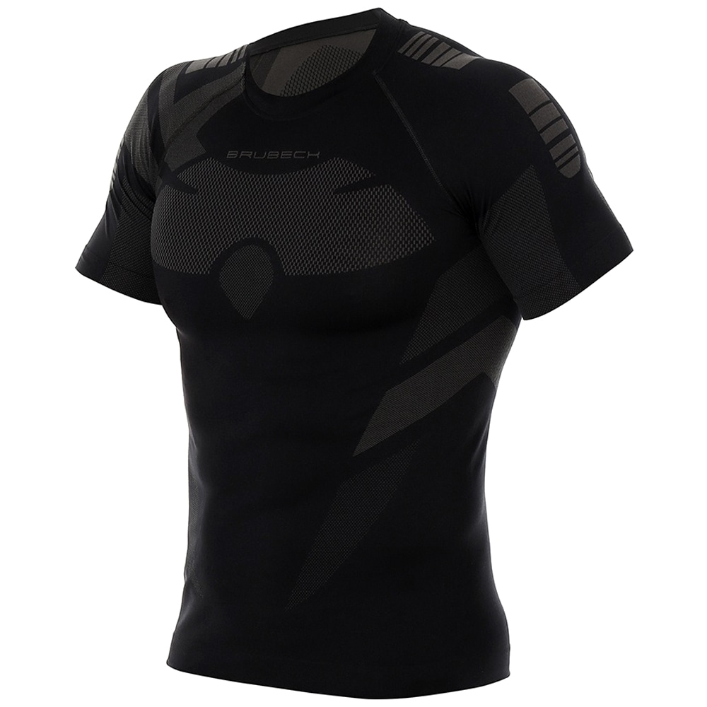 Brubeck Dry Thermal T-shirt - Black/Graphite