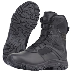 Merrell Moab 3 8" Tactical Response Zip Waterproof Boots - Black
