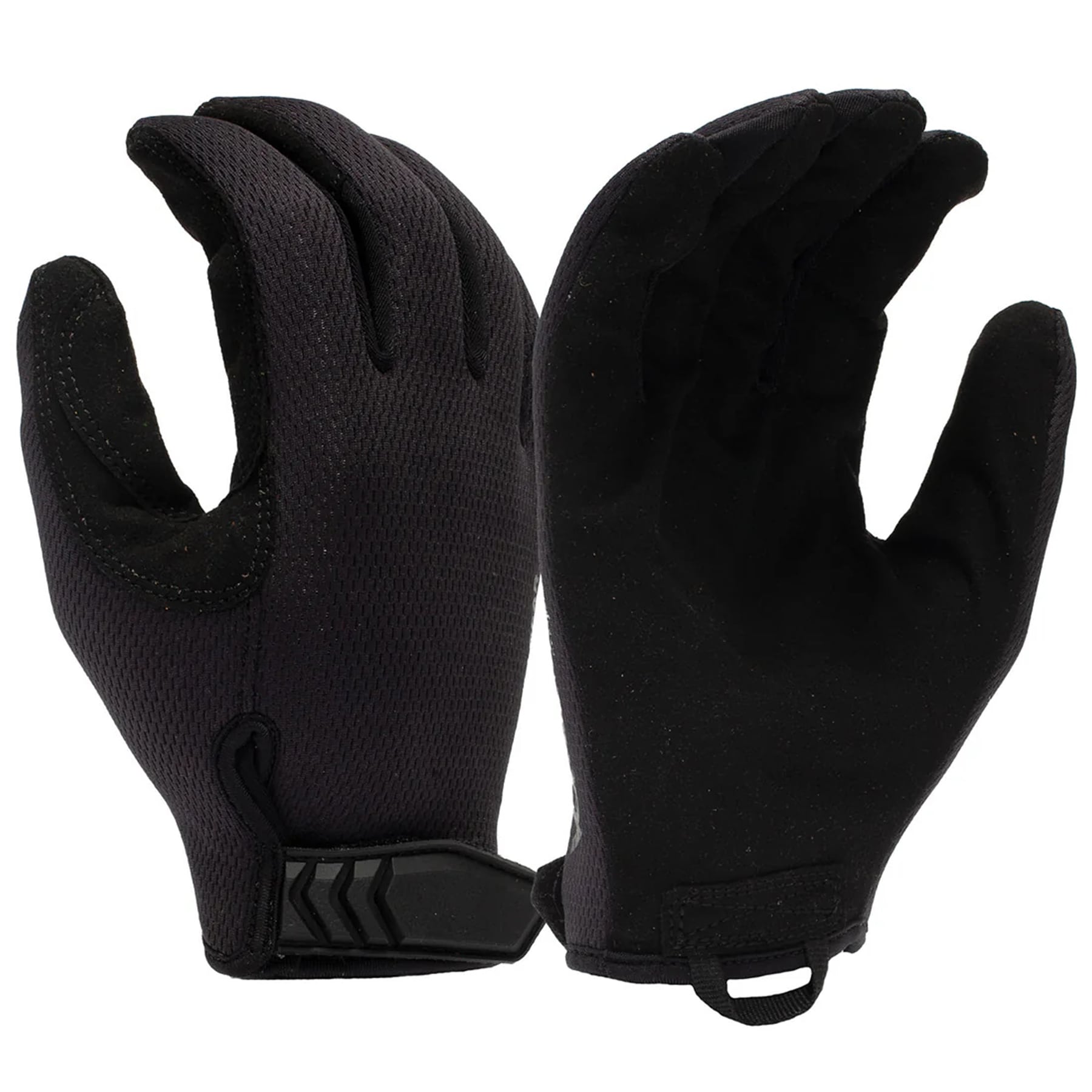 Pyramex Venture Gear Tactical Medium-Duty Adjustable Operator Gloves - Black