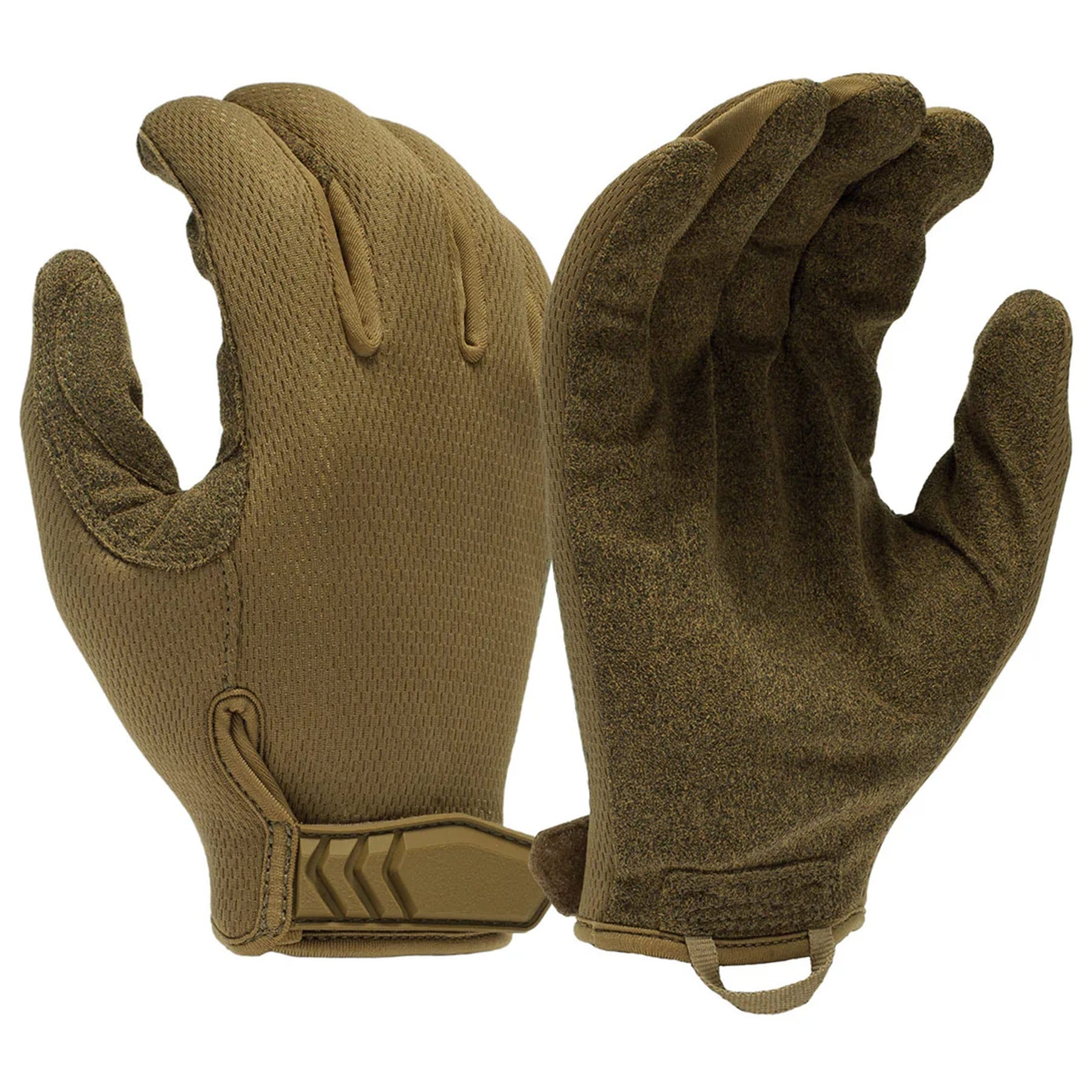 Pyramex Venture Gear Tactical Medium-Duty Adjustable Operator Gloves - Coyote Brown