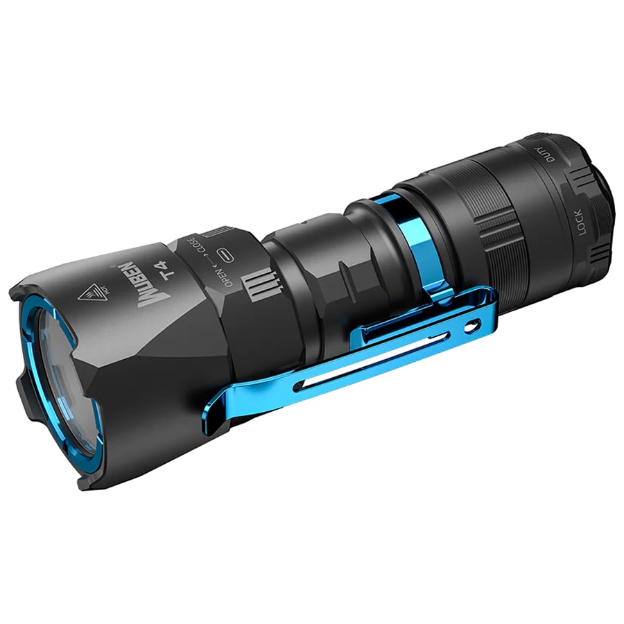 Wuben T4 Black Flashlight - 850 lumens