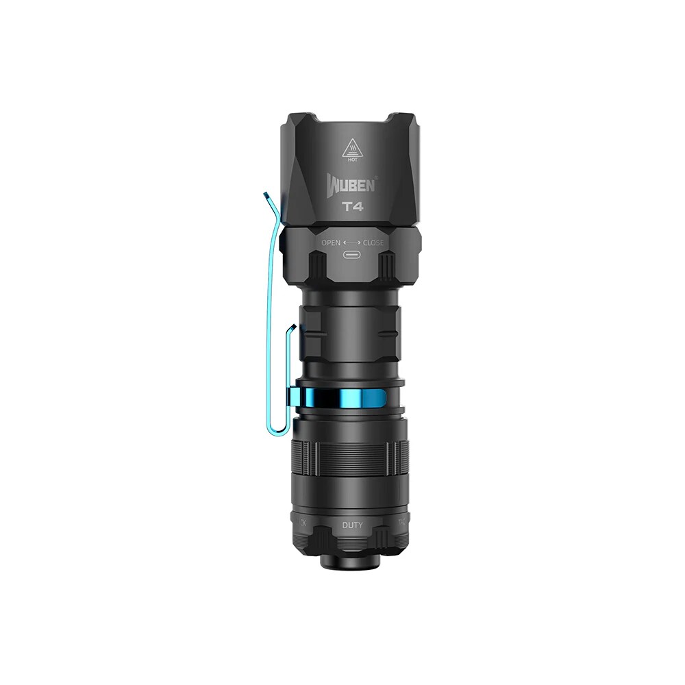 Wuben T4 Black Torch - 850 lumens