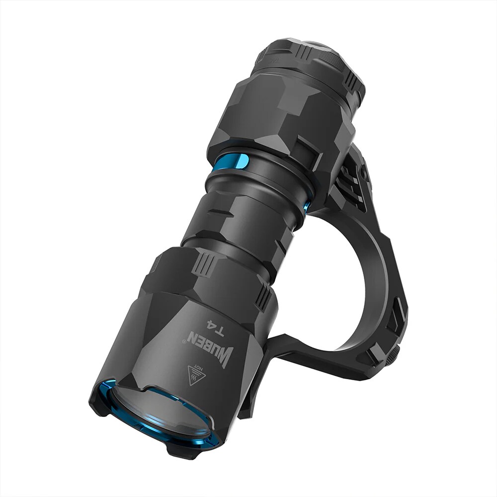 Wuben T4 Black Flashlight - 850 lumens