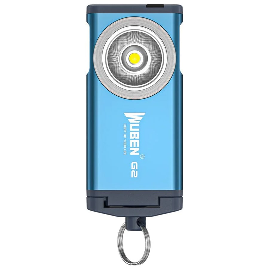 Wuben G2 Blue Keyring Torch - 500 lumens