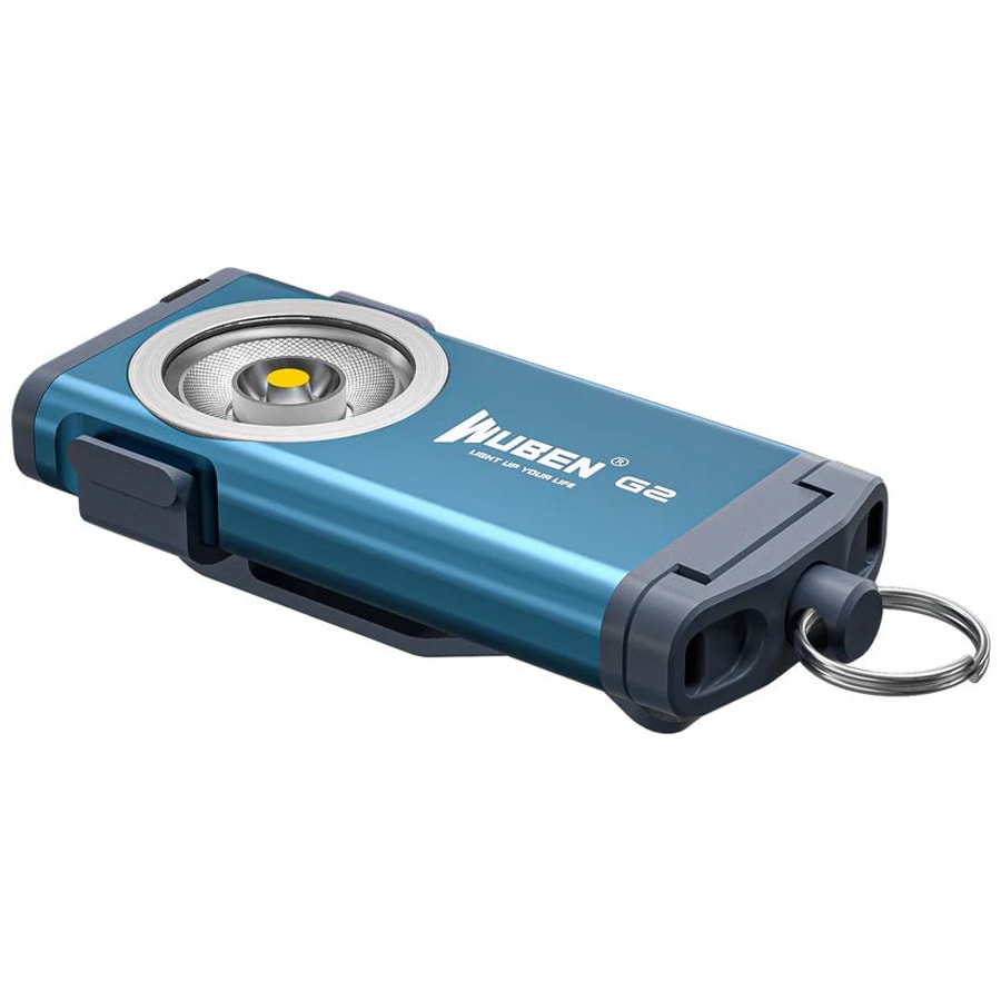 Wuben G2 Blue Keyring Torch - 500 lumens