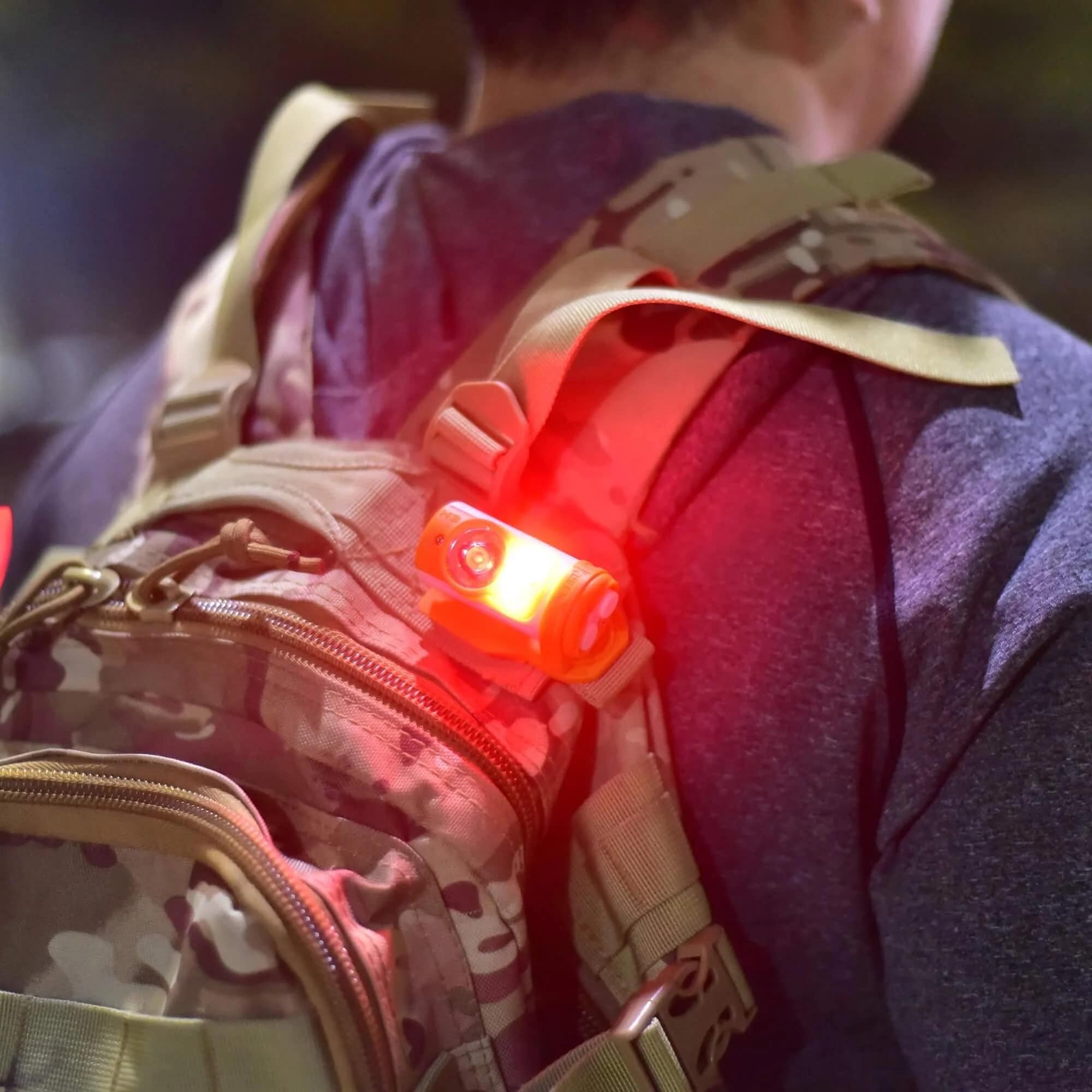 Wuben H3 Head Torch Orange - 120 lumens