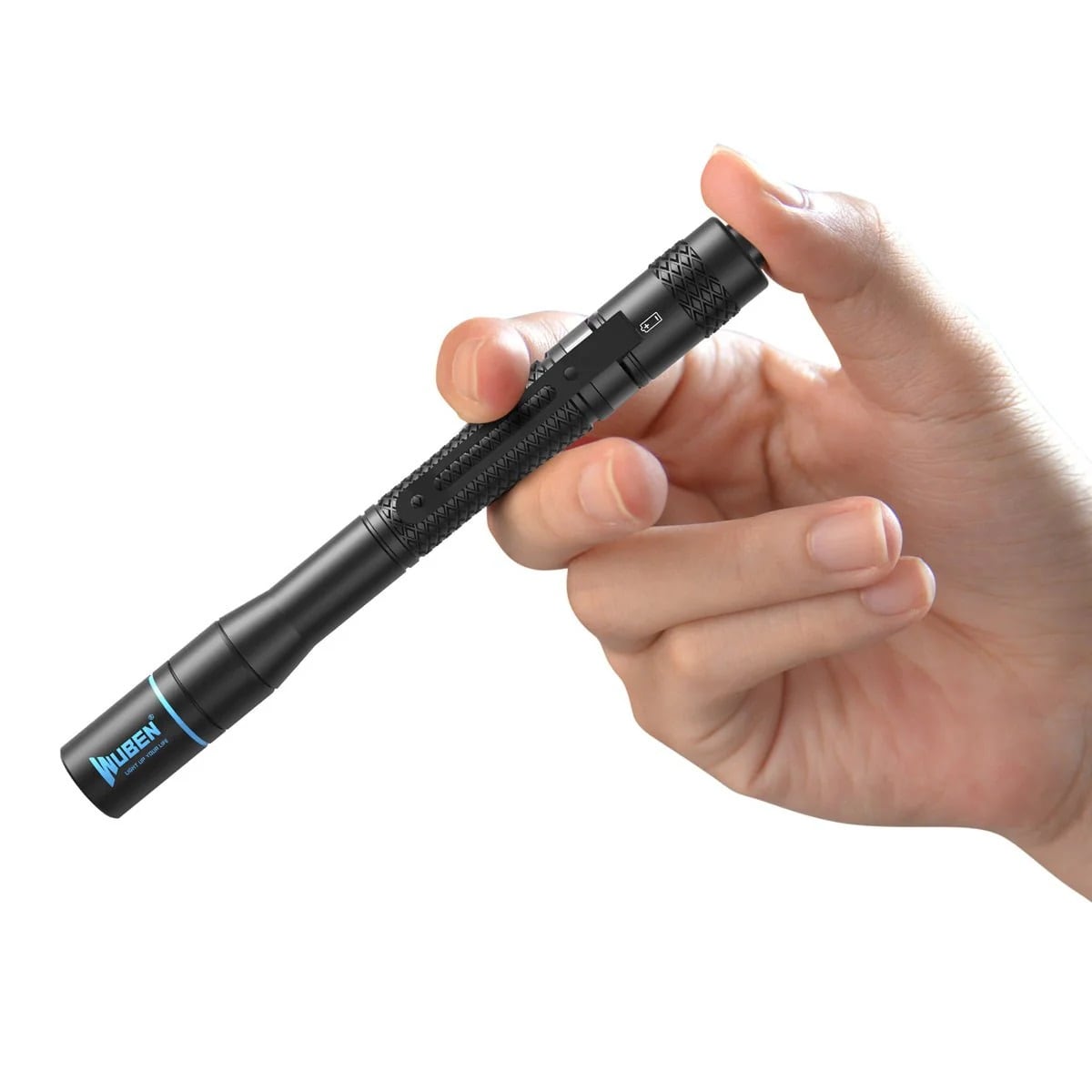 Wuben E19 High CRI Black Pen Torch - 200 lumens