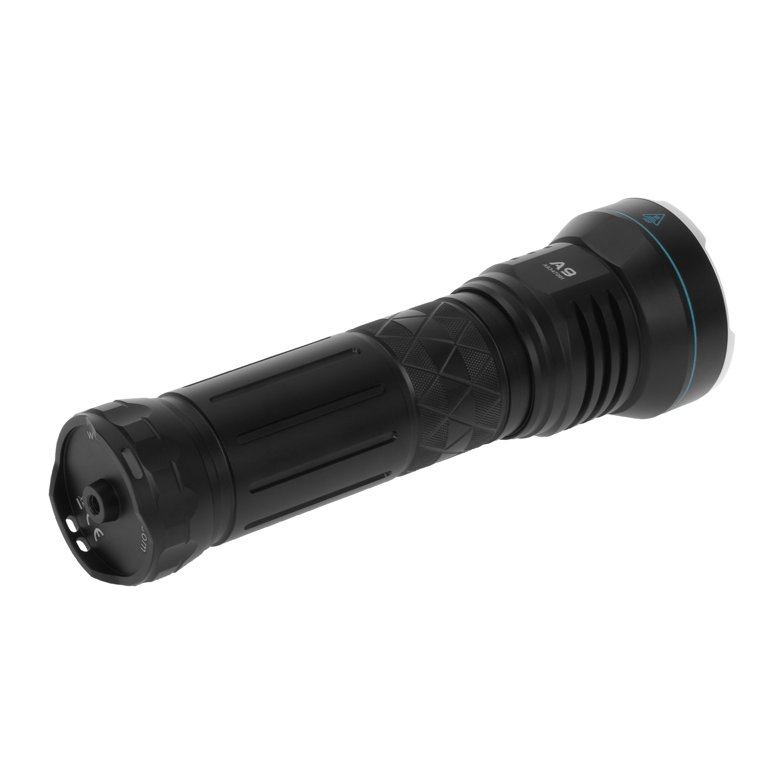 Wuben A9 Flashlight 12000 Lumens - Black