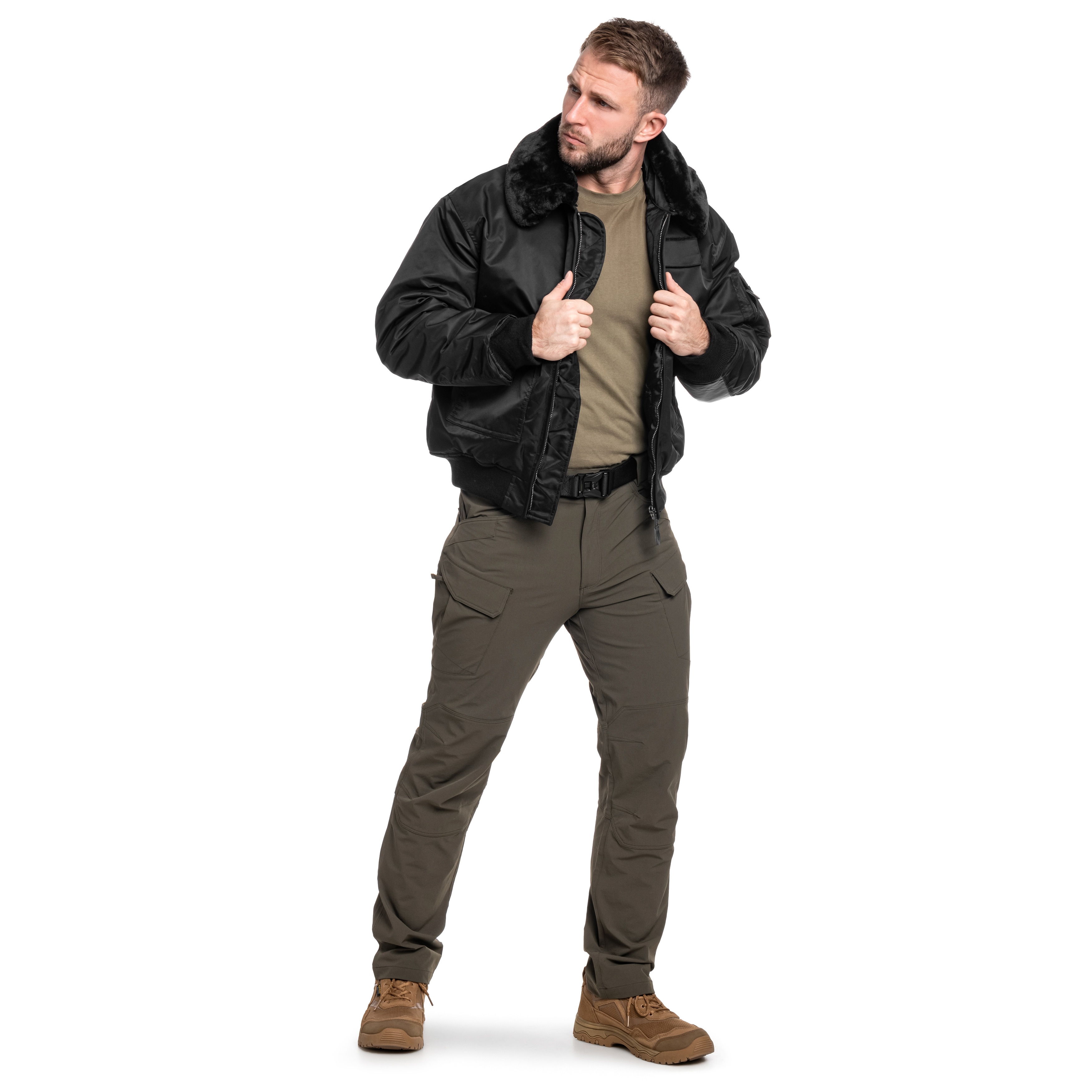 Mil-Tec SWAT CWU Jacket - Black