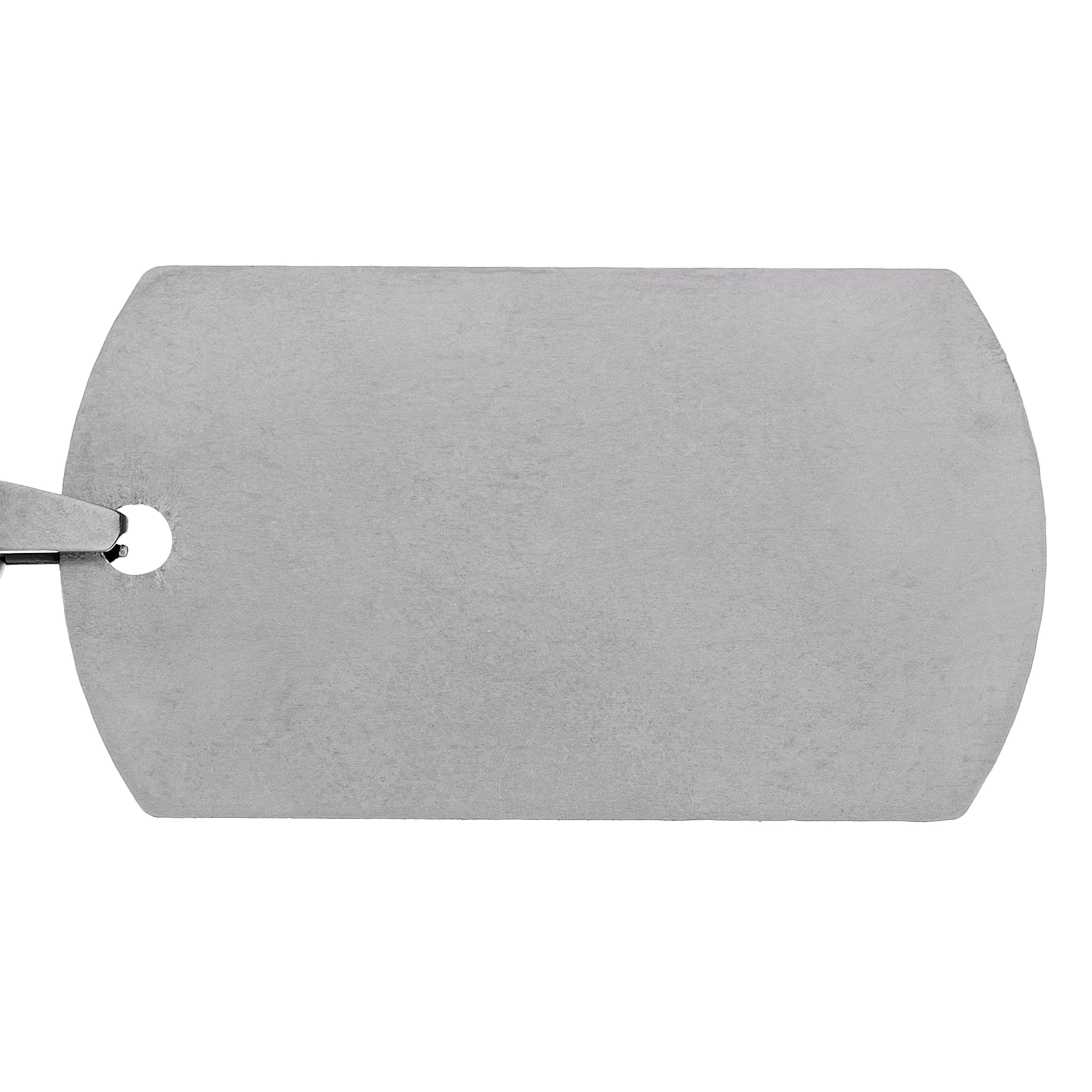 Piran stainless steel dog tag - Raw