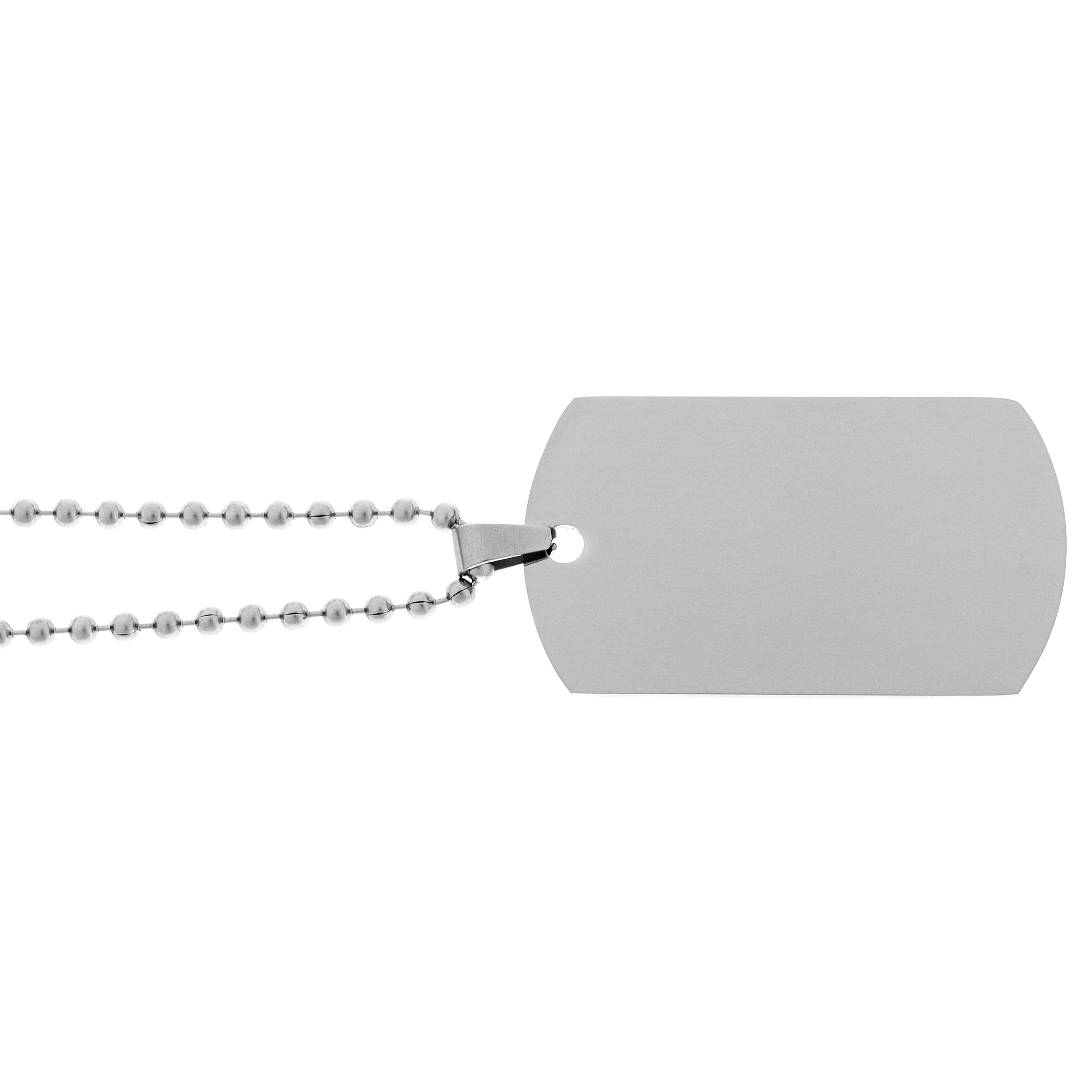 Piran Stainless Steel Dog Tag - Polished