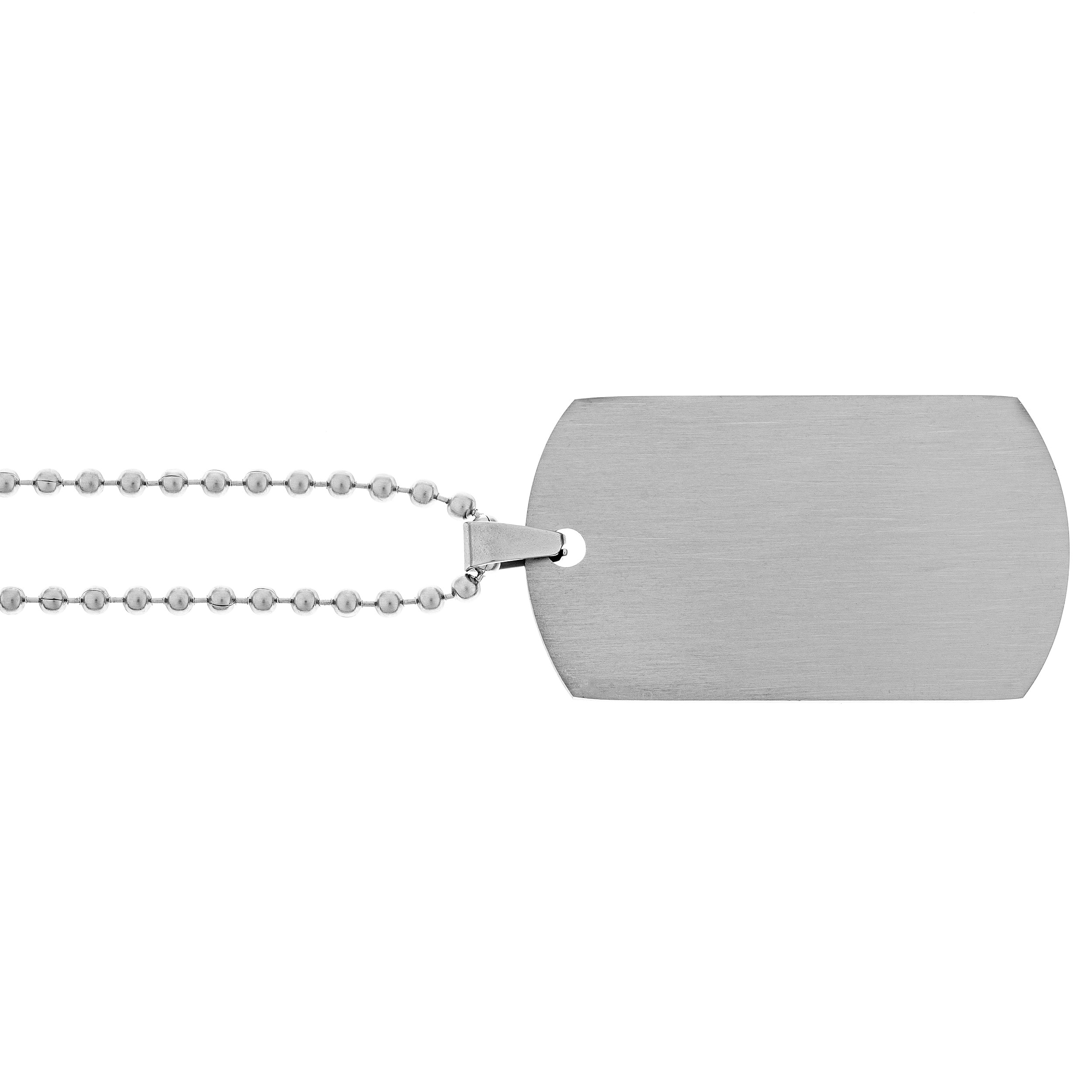 Piran Stainless Steel Dog Tag - Satin