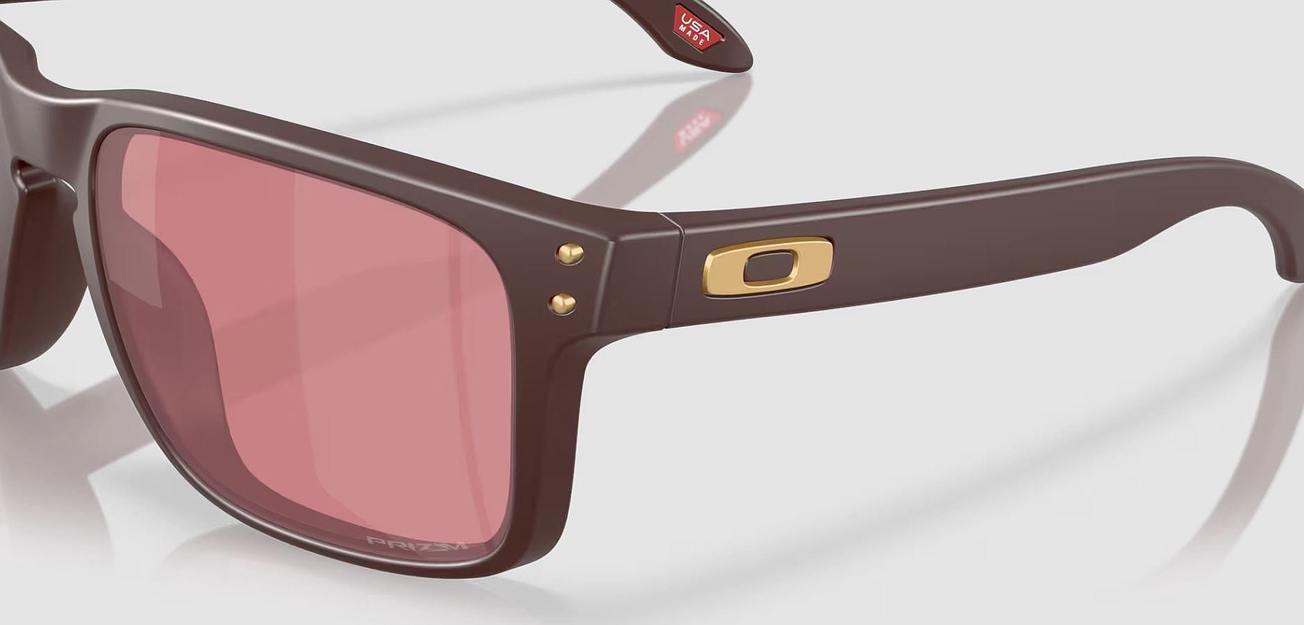 Oakley Holbrook Sunglasses - Matte Grenache/Prizm Dark Golf