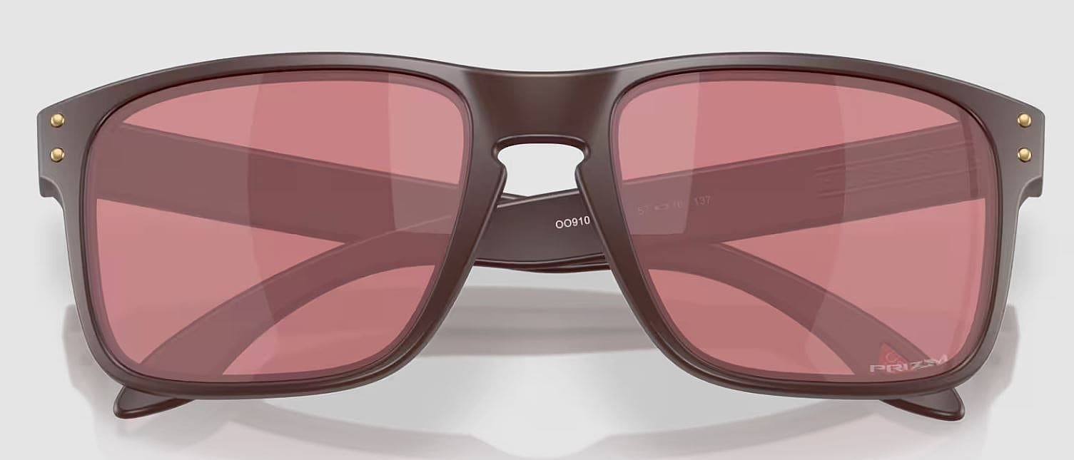 Oakley Holbrook Sunglasses - Matte Grenache/Prizm Dark Golf