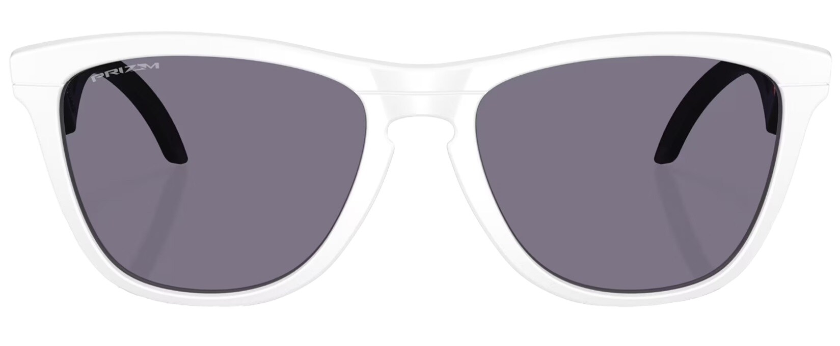 Oakley Frogskins Hybrid Sunglasses - Matte White/Prizm Grey