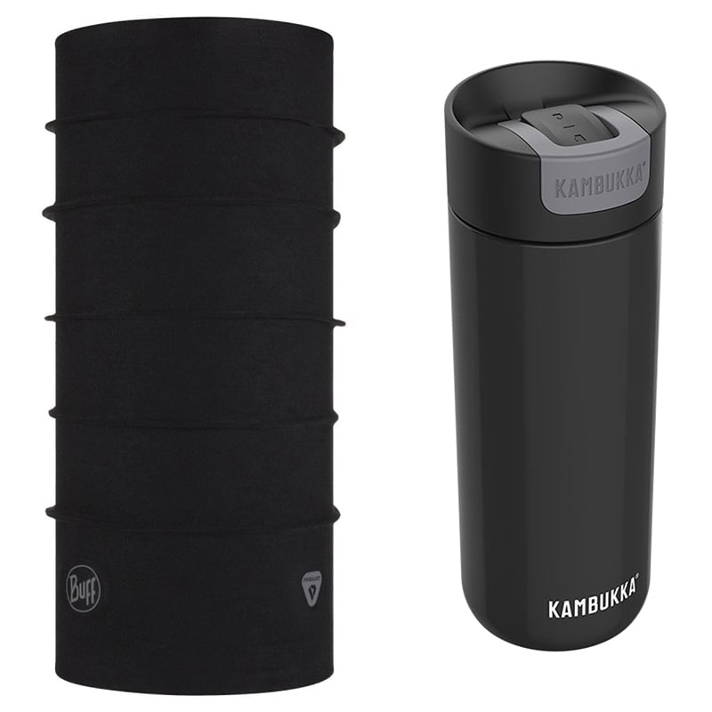 Kambukka Olympus Thermal Mug + Buff Thermonet Scarf - set