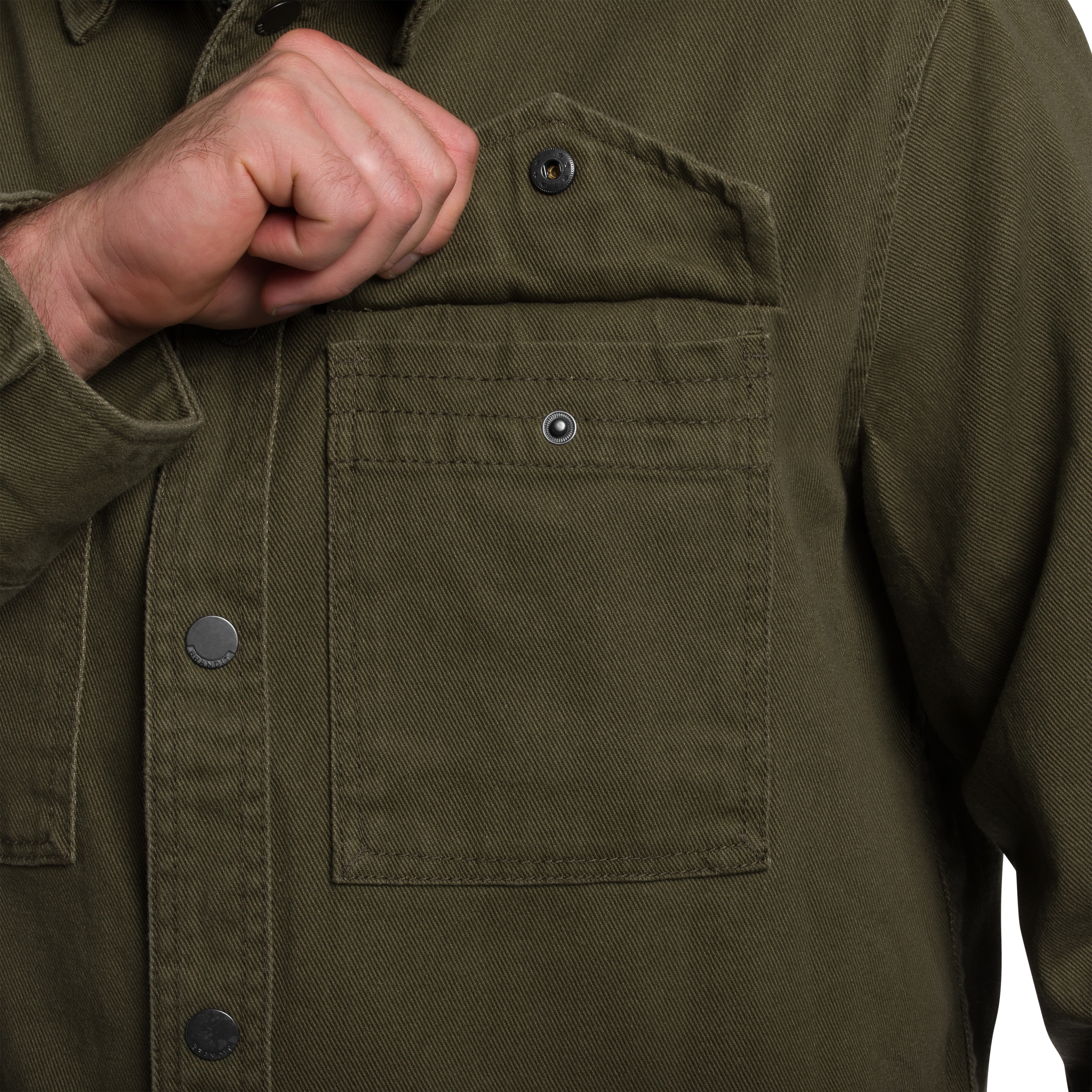 Brandit Heavy Twill Shirt - Olive