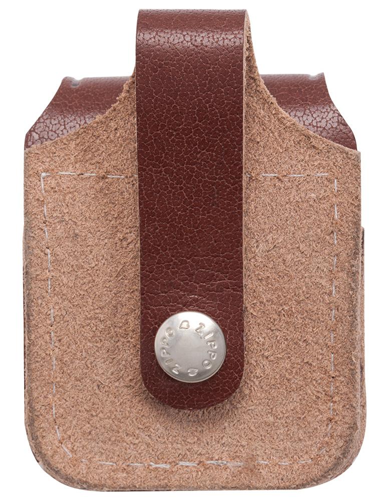 Zippo Lighter Case with loop - Brown