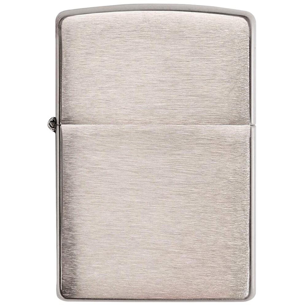 Zippo Gasoline Lighter - Chrome Brushed