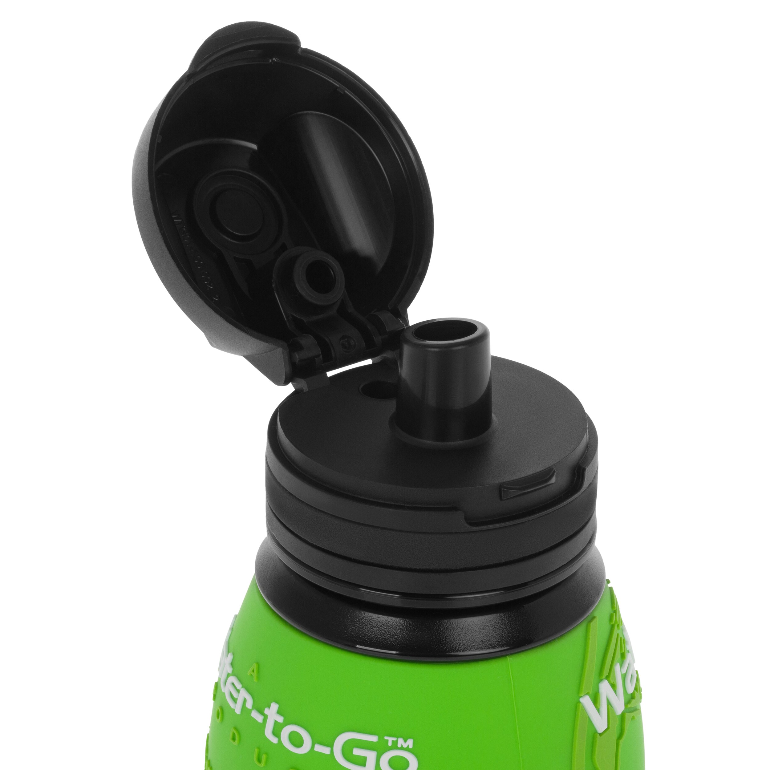 Water-to-Go 750 ml 2024 Bottle with filter - Black/Green