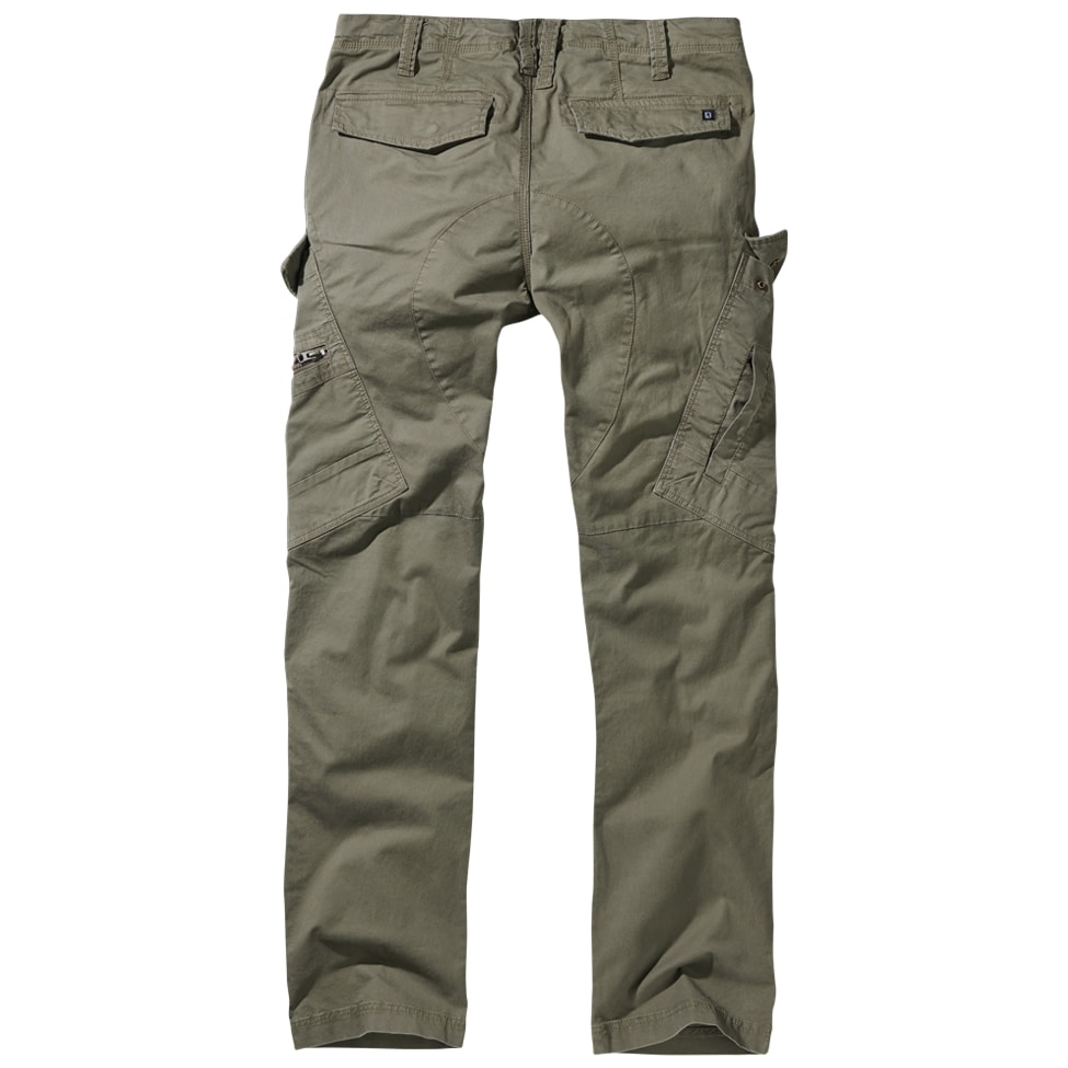 Brandit Adven Slim Fit Pants - Olive