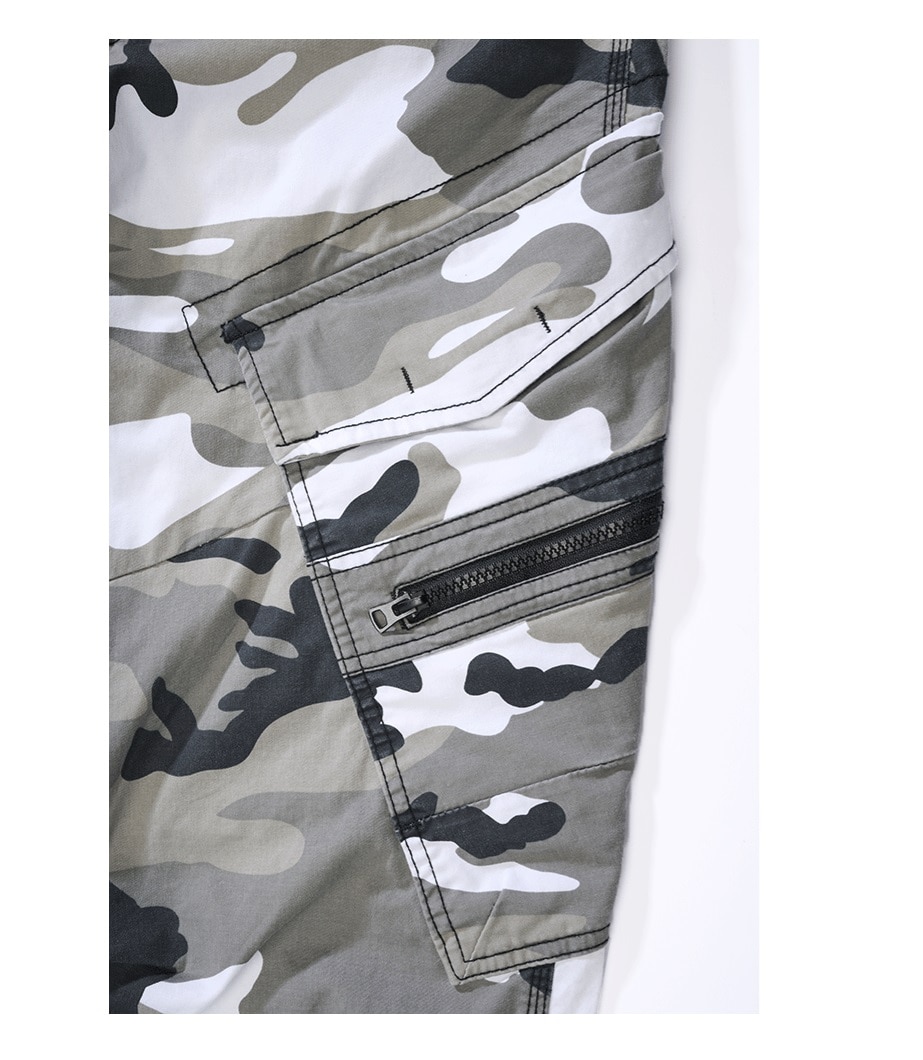 Brandit Adven Slim Fit Trousers - Urban Camo