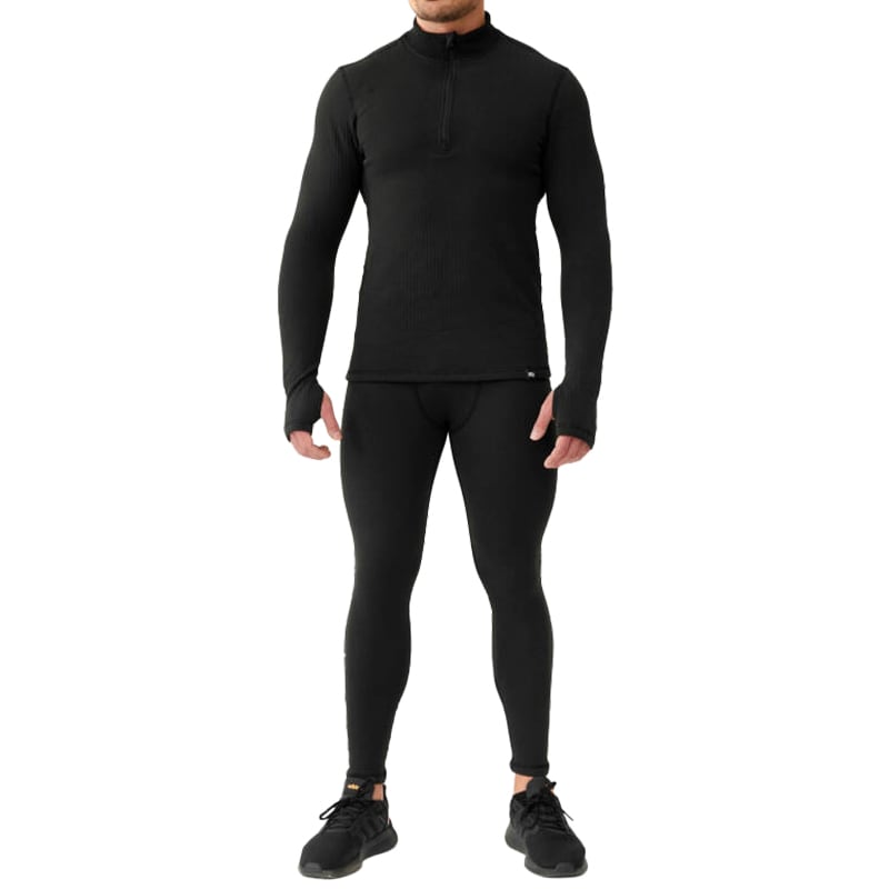 Rough Radical Orion Black Thermal Underwear - Set