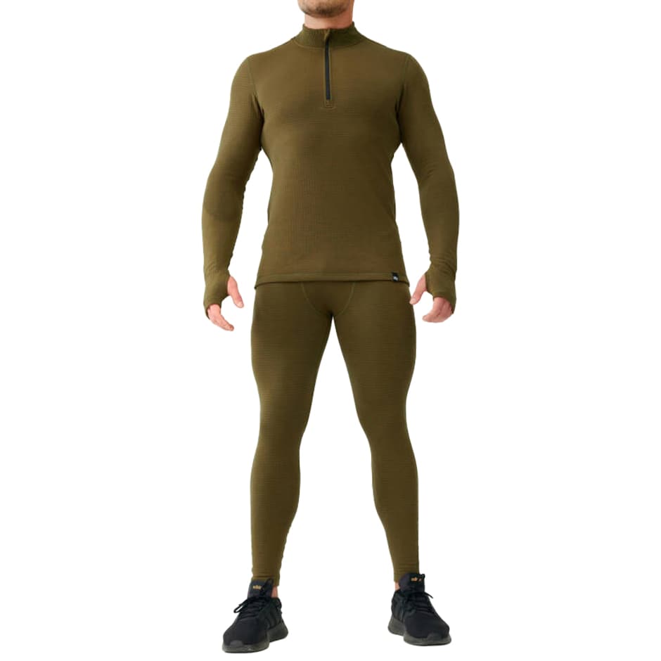 Rough Radical Orion Khaki Thermal Underwear - Set