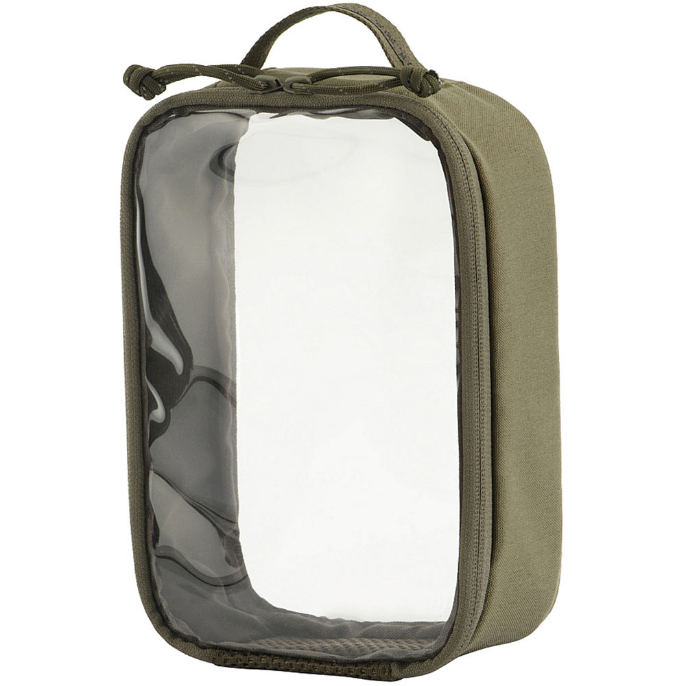 M-Tac Elite Small Transparent Organizer (22 x 14 cm) - Ranger Green