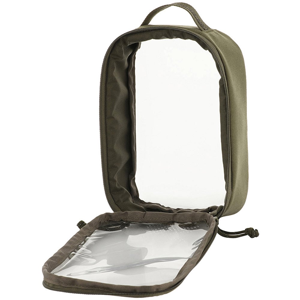 M-Tac Elite Small Transparent Organizer (22 x 14 cm) - Ranger Green