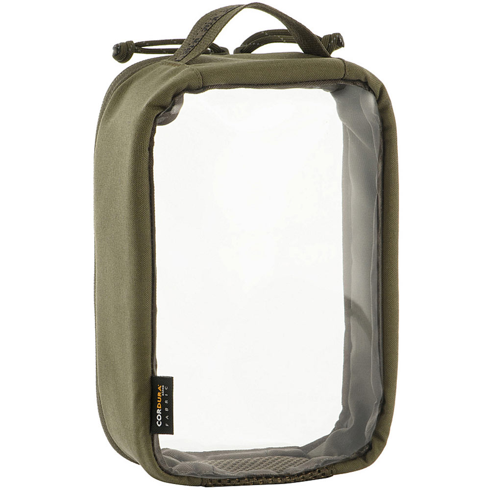 M-Tac Elite Small Transparent Organizer (22 x 14 cm) - Ranger Green