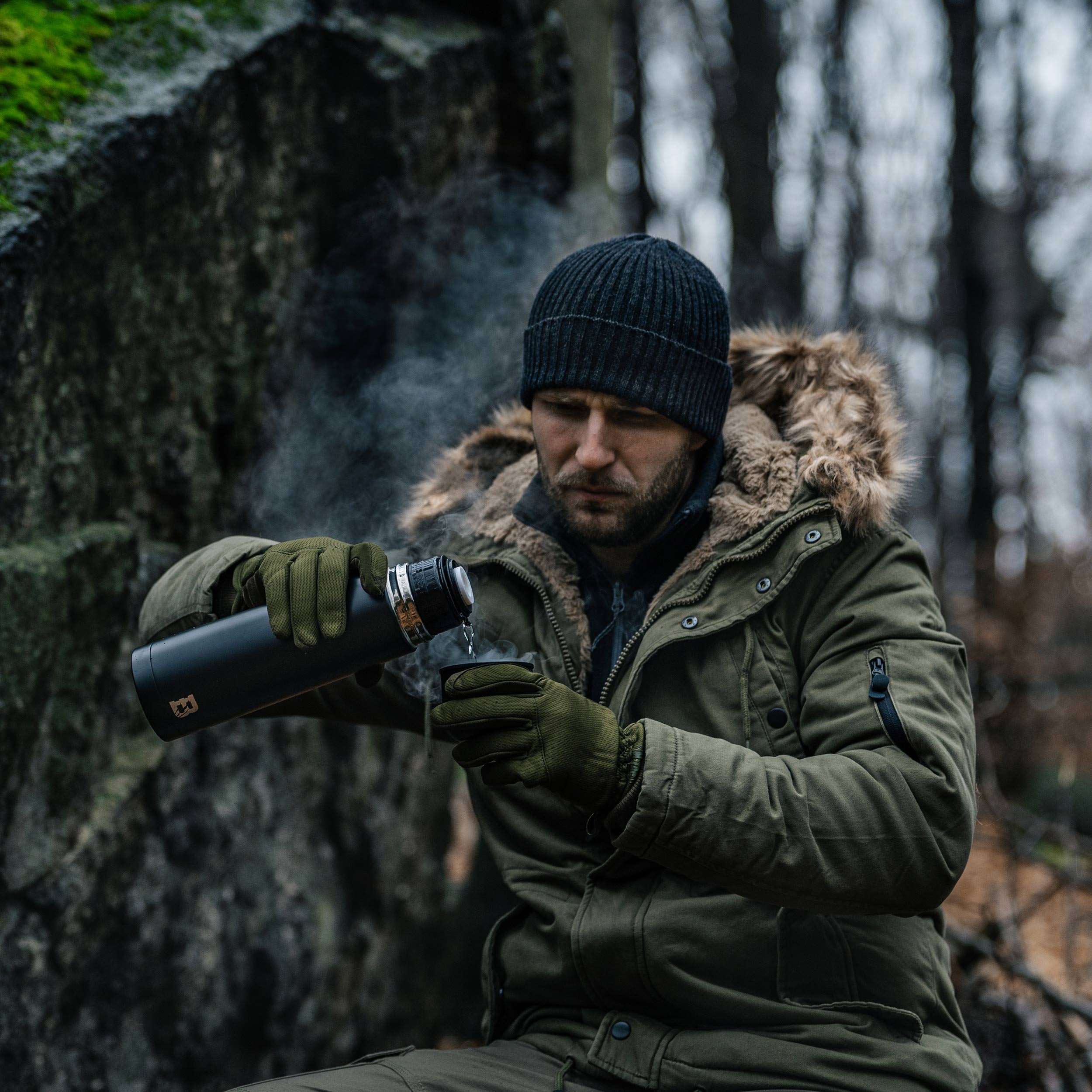 Badger Outdoor Liquid Thermos 750 ml - Black