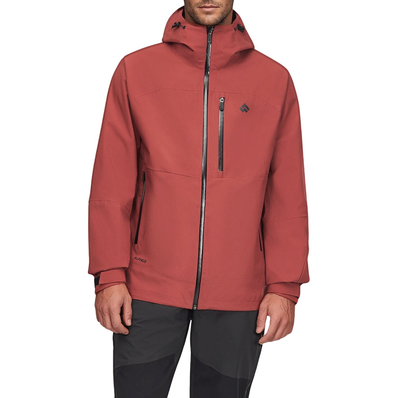 Alpinus Hardshell Gedu Jacket - Red