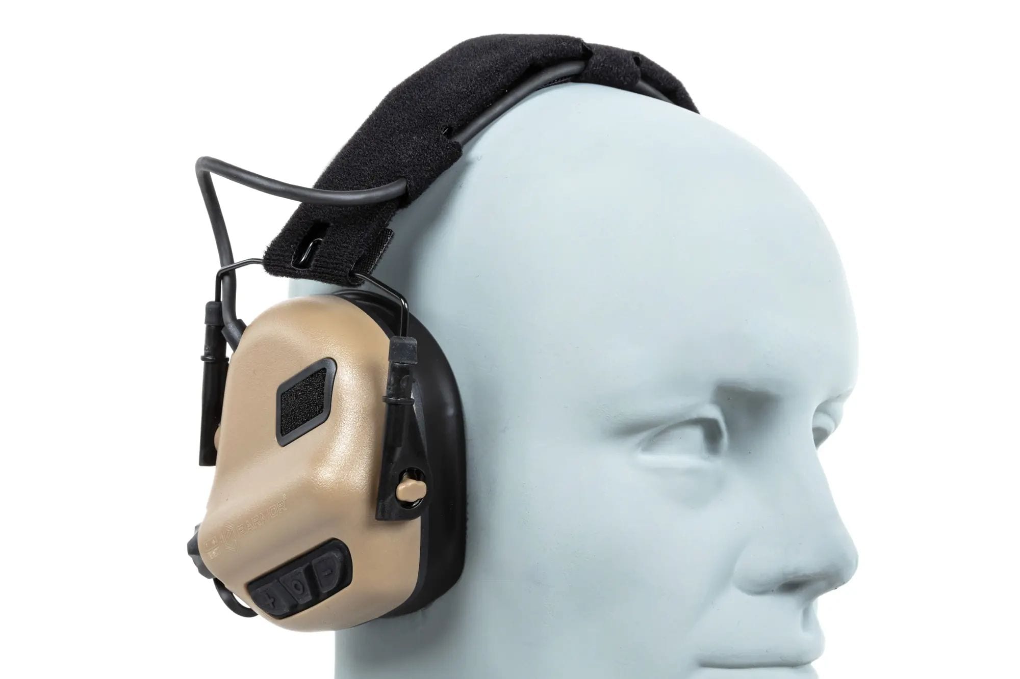 Earmor M31 Plus Active Hearing Protection - Tan