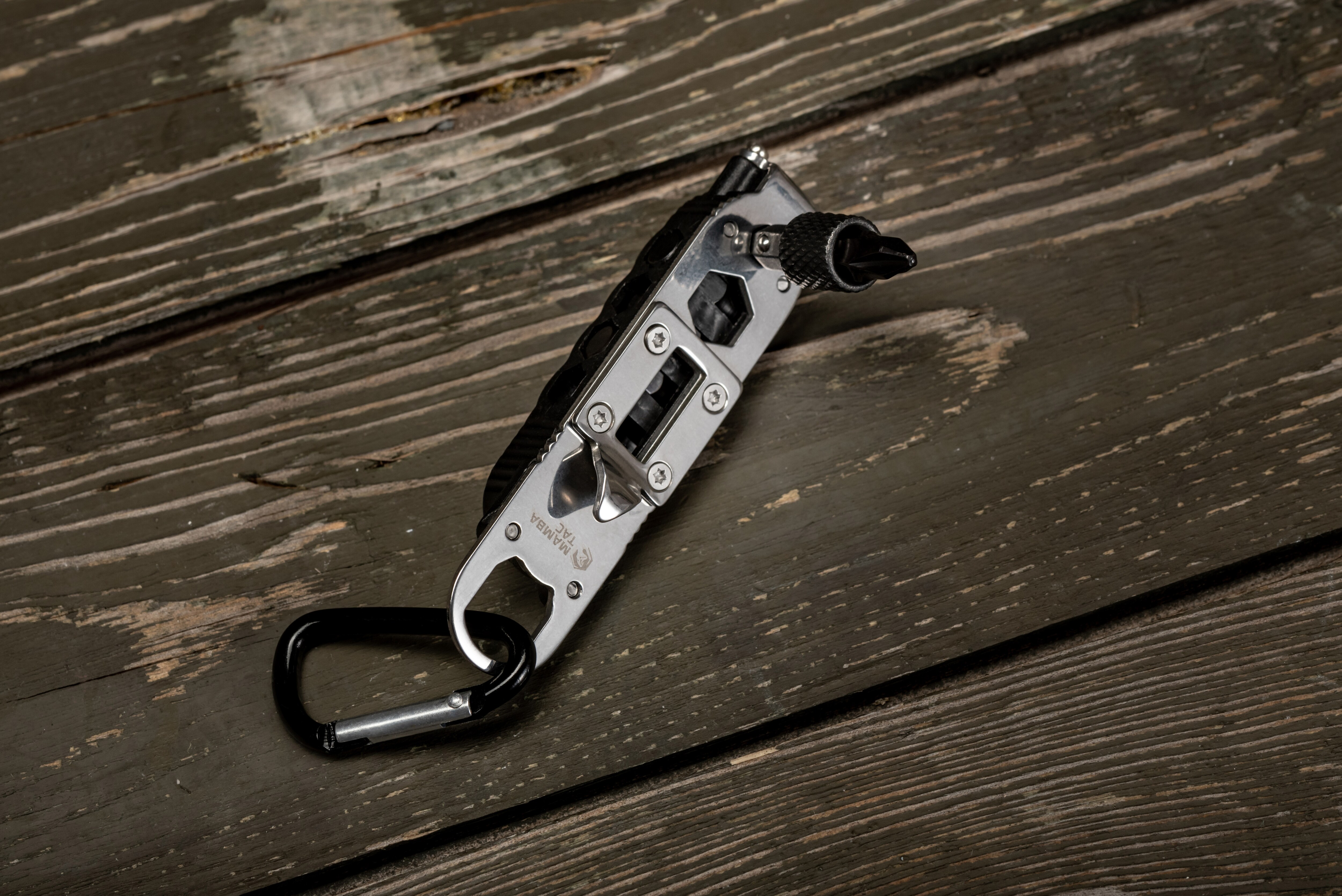 Mamba Tac EDC Tool Spear 10-in-1 Multitool - Black